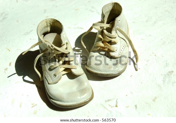 vintage baby shoes