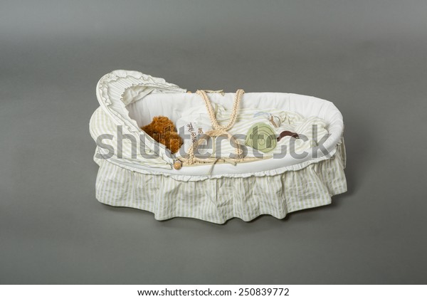 vintage baby cot