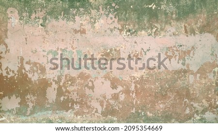 Vintage background. Loft. Plaster. Old painted wall or abstraction canvas. Vintage facade texture