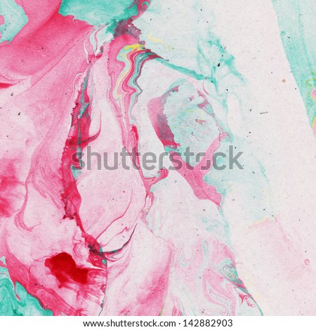Vintage background with marbled paper