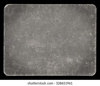 
Vintage Banner Or Background Isolated On Black With Clipping Path, Rich Grunge Texture, Antique Paper Mounted Onto Cardboard, Suitable For Photoshop Blending Purposes, Hi Res.