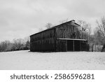 Vintage barn at Makers Mark distillery