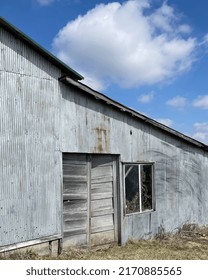 Vintage Barn On An Ohio Farm