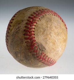 Vintage Baseball Concept/Close Up Texture