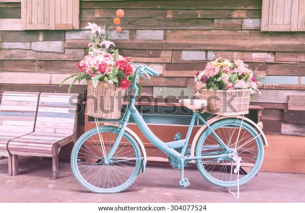 vintage pastel bike