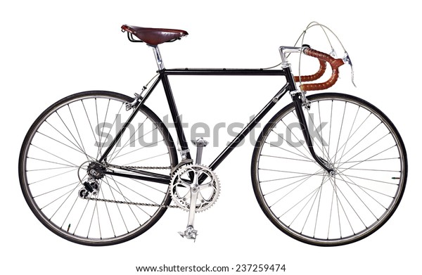 black vintage bike