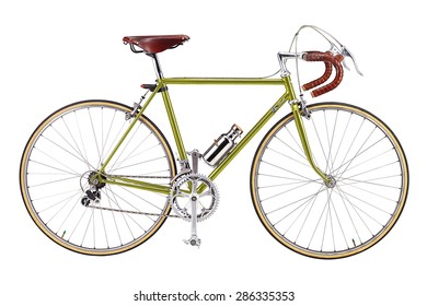 vintage bike green