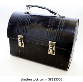 A Vintage Black Lunchbox