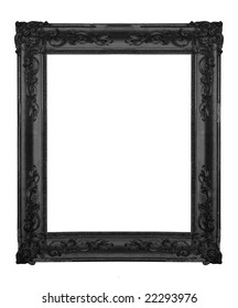 Vintage Black Ornate Frame, Similar Available In My Portfolio