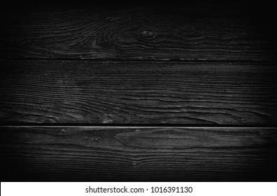 Vintage Black Rustic Wood Background Dark Stock Photo 1016391130