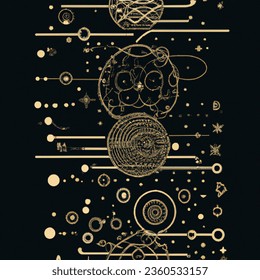 Vintage boho artistic image of datasciencewallpaper