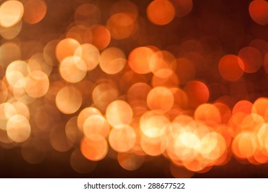 Vintage bokeh background. Gold retro bokeh. Fairy defocused backdrop. Hipster photo wallpaper. Chicago style. Party invitation template. Celebration wallpaper. Blurry lights. 