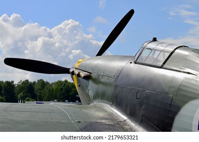 Vintage British fighter, Hawker Hurricane