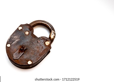 bronze padlock