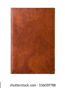 A Vintage Brown Skin Leather Writing Notebook