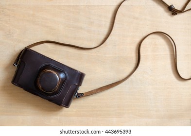 Vintage camera case.