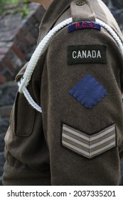 Vintage Canadian Soldier Infantry Uniform