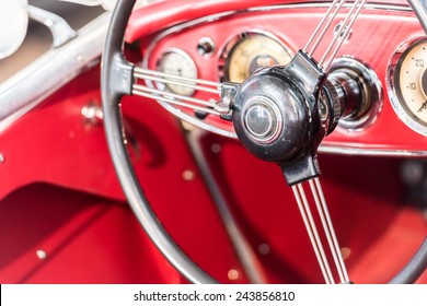 Vintage Car Interior