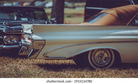 Vintage Car Wheel Natural Background 
