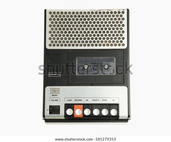 Vintage Cassette Player Stock Photo (Edit Now) 581279353