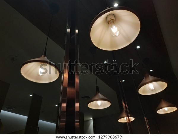 Vintage Ceiling Hanging Lamp Modern Decor Stock Photo Edit Now