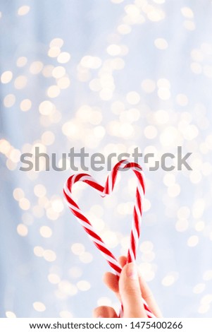 Similar – Image, Stock Photo Christmas Flatlay Candy