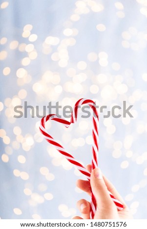 Similar – Image, Stock Photo Christmas Flatlay Candy