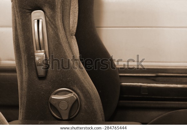 vintage classic style black color leather stock photo edit