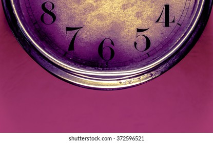 Vintage Clock Backdrop.