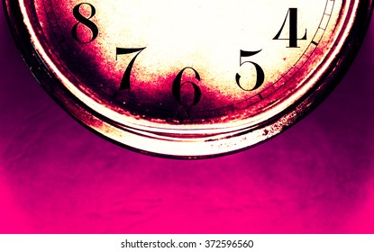 Vintage Clock Backdrop.