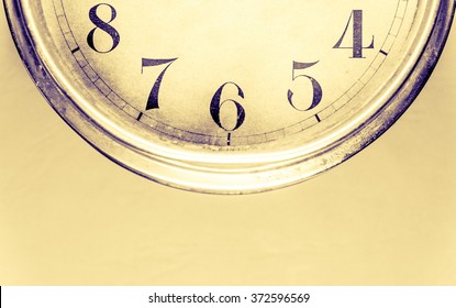 Vintage Clock Backdrop.