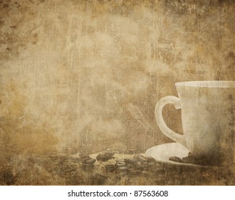 Vintage Coffee Background