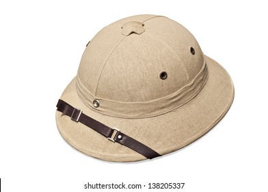 Vintage Colonial Hat Isolated.