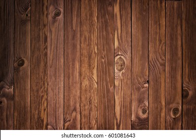 Vintage Colorful Wood Background. Old Brown Board In Warm Colors. 