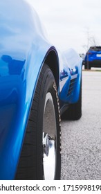 Vintage Corvette Side View Shot