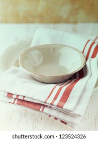 Vintage Crockery And Tea Towels