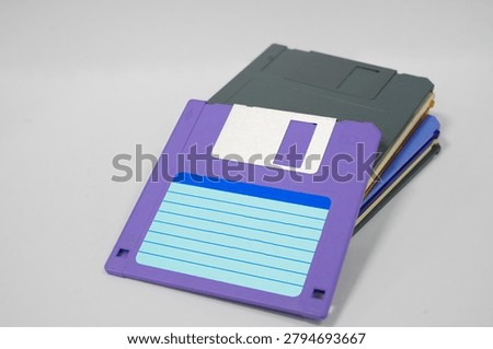 Vintage data sotrage medium, diskette