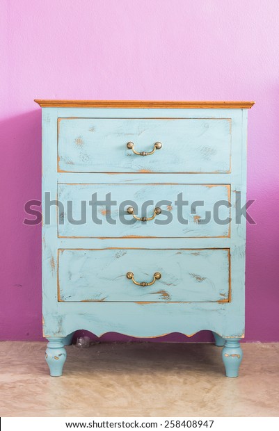 Vintage Dresser Furniture Objects Interiors Stock Image