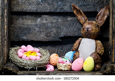 Vintage Easter Background