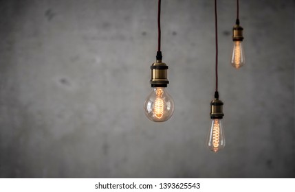 Vintage Edison Light Bulb | Shabby Chic