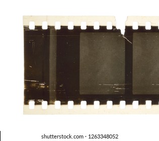 Vintage Film Stock For Still Photography Or Motion Picture. Isolated