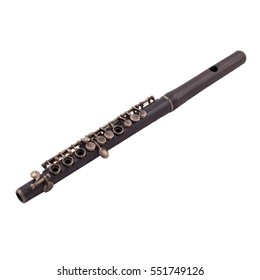 Vintage Flute Piccolo Musical Instrument Stock Photo (Edit Now) 551749126