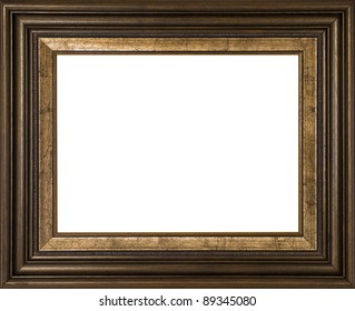 Vintage Frame Isolated On White