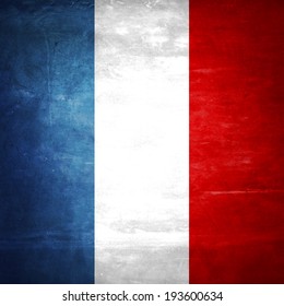 Vintage French Flag Background