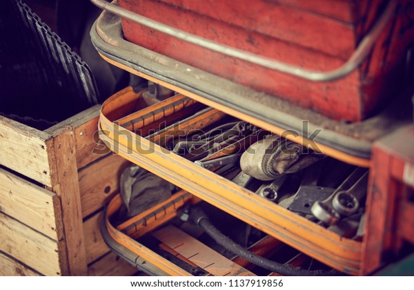 Vintage garage tools\
mechanic