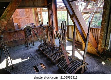 A Vintage Gold Dredge In Victoria