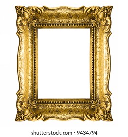 Vintage Gold Picture Frame