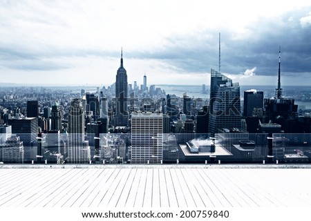 Similar – Foto Bild Skyline von Manhattan / New York