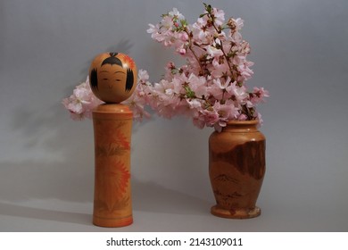 Vintage Japanese Kokeshi Doll - result of focus stacking