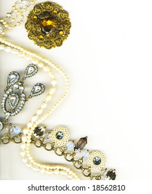 Vintage Jewellery Border